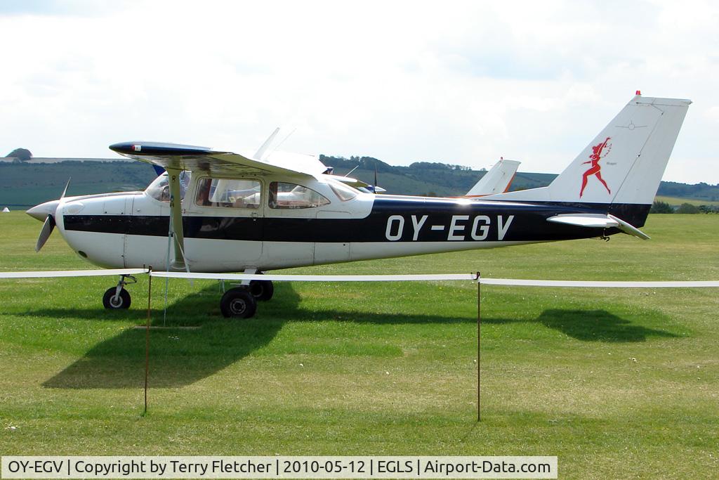 OY-EGV, 1967 Reims F172H Skyhawk C/N 0410, 1967 Reims Aviation F 172 H at Old Sarum Airfield