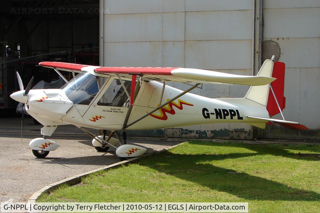 G-NPPL, 2003 Comco Ikarus C42 FB100 C/N 0307-6543, 2003 Fly Buy Ultralights Ltd IKARUS C42 FB100 at Old Sarum Airfield