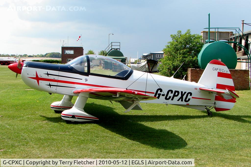 G-CPXC, 2002 Mudry CAP-10B C/N 301, 2002 Constructions Aeronautiques De Bourgogne CAP 10B at Old Sarum Airfield