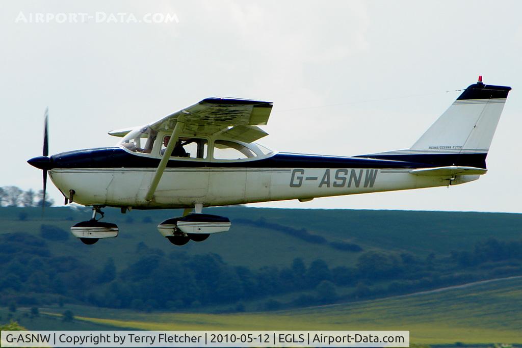 G-ASNW, 1964 Reims Cessna F172E Skyhawk C/N 0031, 1964 Reims Aviation Sa CESSNA F172E at Old Sarum Airfield