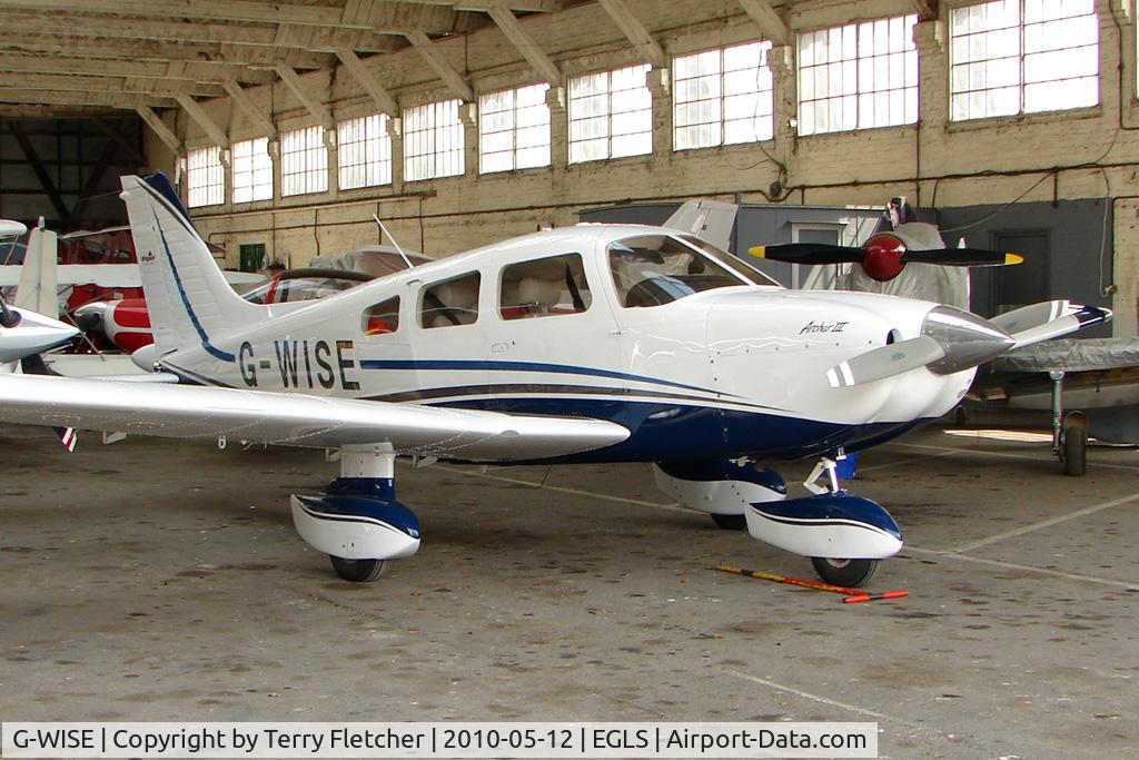 G-WISE, 2007 Piper PA-28-181 Cherokee Archer III C/N 28-43658, 2007 Piper PIPER PA-28-181 at Old Sarum Airfield