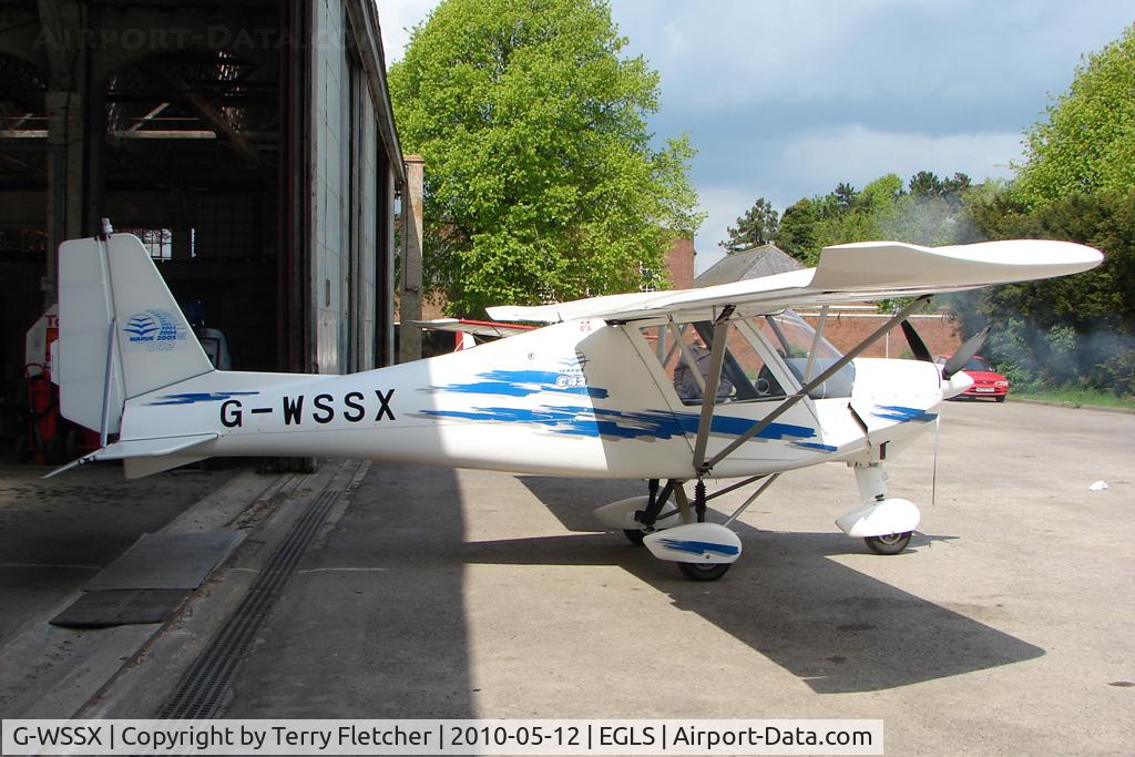 G-WSSX, 2006 Comco Ikarus C42 FB100 C/N 0608-6837, 2006 Aerosport Ltd IKARUS C42 FB100 at Old Sarum Airfield