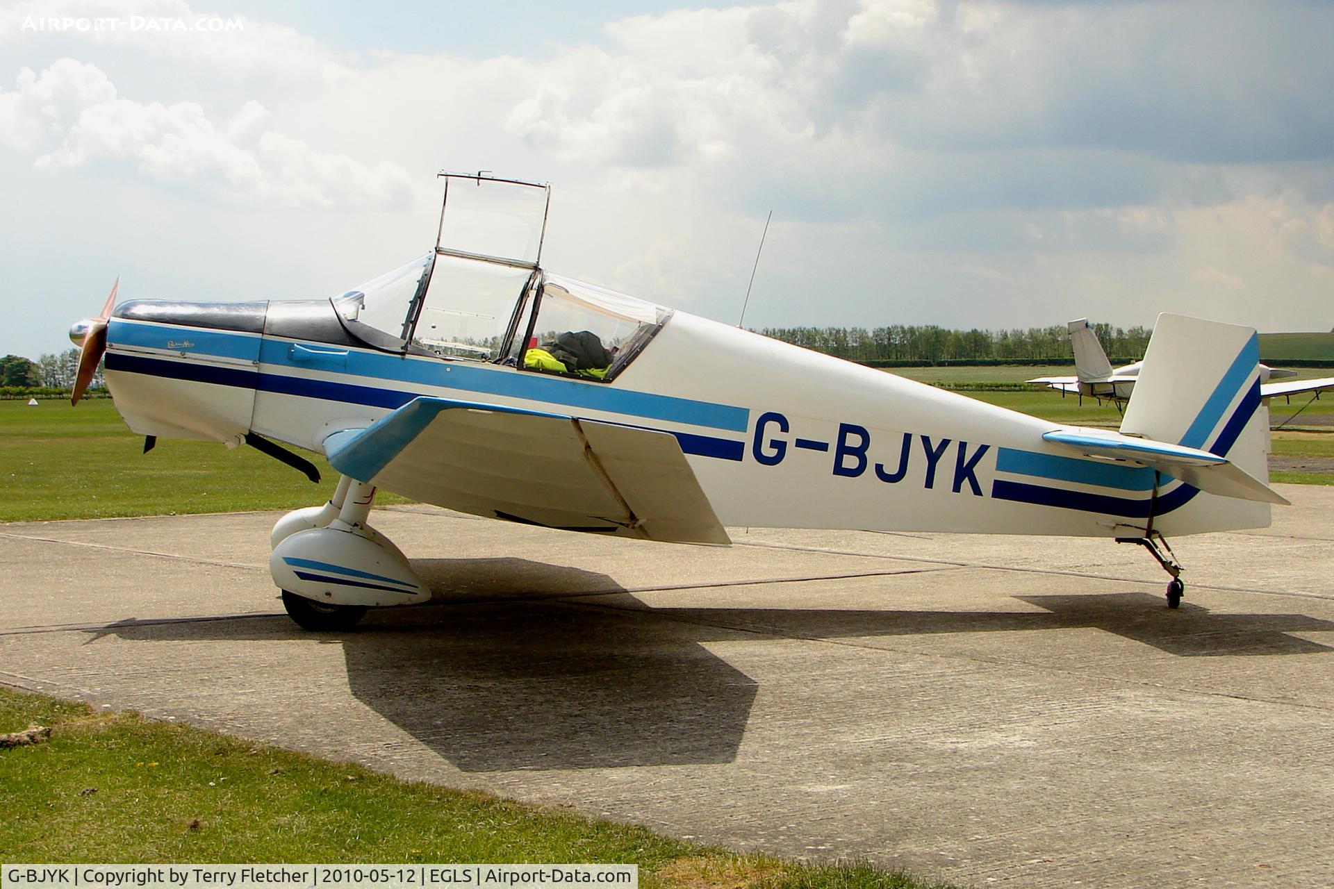 G-BJYK, 1960 Jodel (Wassmer) D-120A Paris-Nice C/N 185, 1960 Societe Wassmer JODEL D120A at Old Sarum Airfield