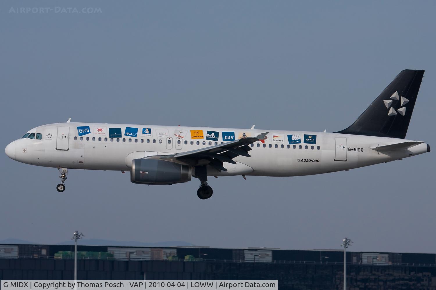 G-MIDX, 2000 Airbus A320-232 C/N 1177, BMI British Midland
