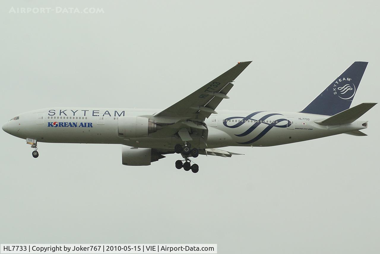 HL7733, 2005 Boeing 777-2B5/ER C/N 34206, Korean Air Boeing 777-2B5(ER)