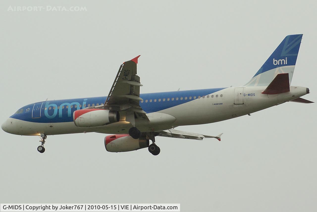 G-MIDS, 2001 Airbus A320-232 C/N 1424, British Midland (BMI) Airbus A320-232