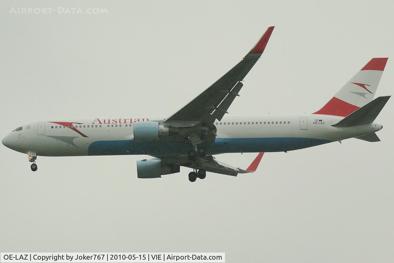 OE-LAZ, 1999 Boeing 767-3Z9 C/N 30331, Austrian Airlines Boeing 767-3Z9(ER)