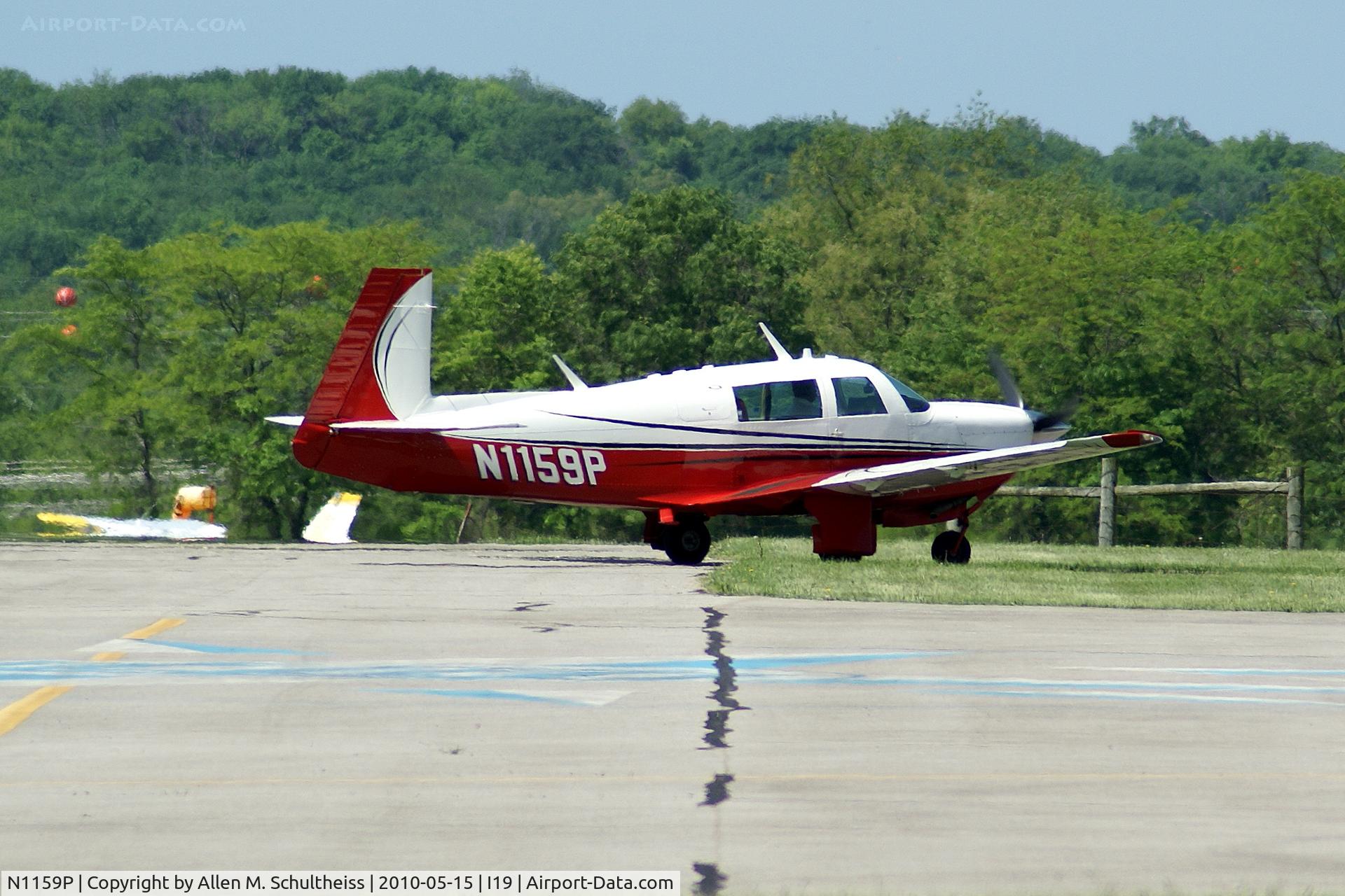 N1159P, 1982 Mooney M20J 201 C/N 24-1296, 1982 Mooney M20J