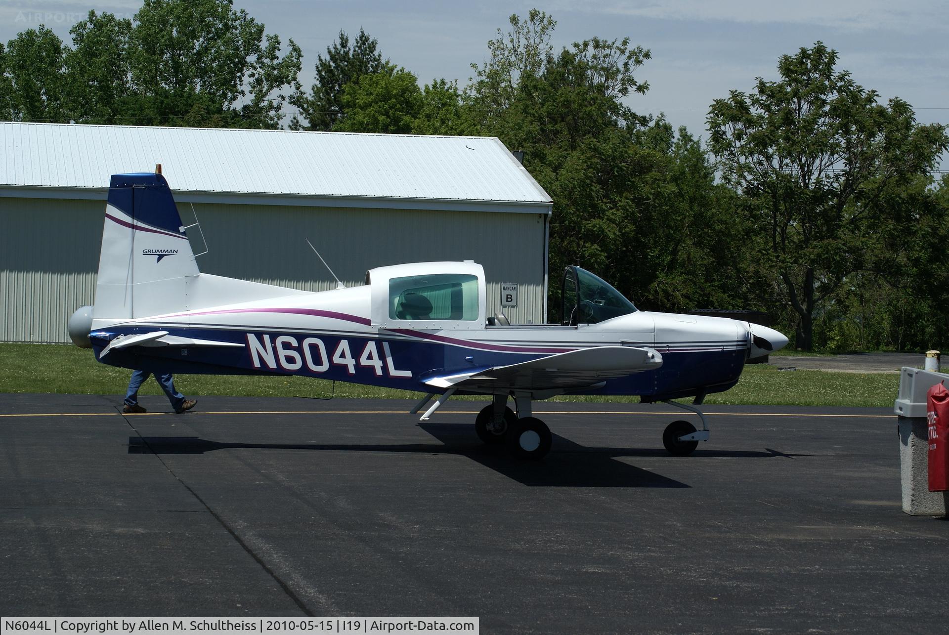 N6044L, 1972 American AA-5 C/N AA5-0144, 1972 American AA-5
