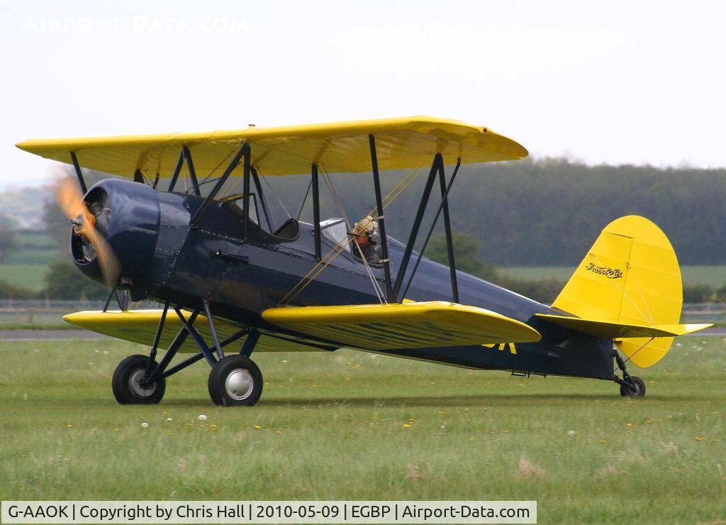 G-AAOK, 1929 Curtiss-Wright Travel Air 12Q C/N 2026, at the Great Vintage Flying Weekend