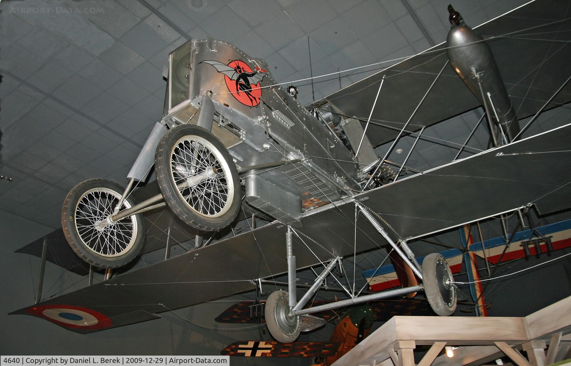 4640, 1916 Voisin 8 C/N V.1817, This is the oldest surviving bomber designed specifically as such.