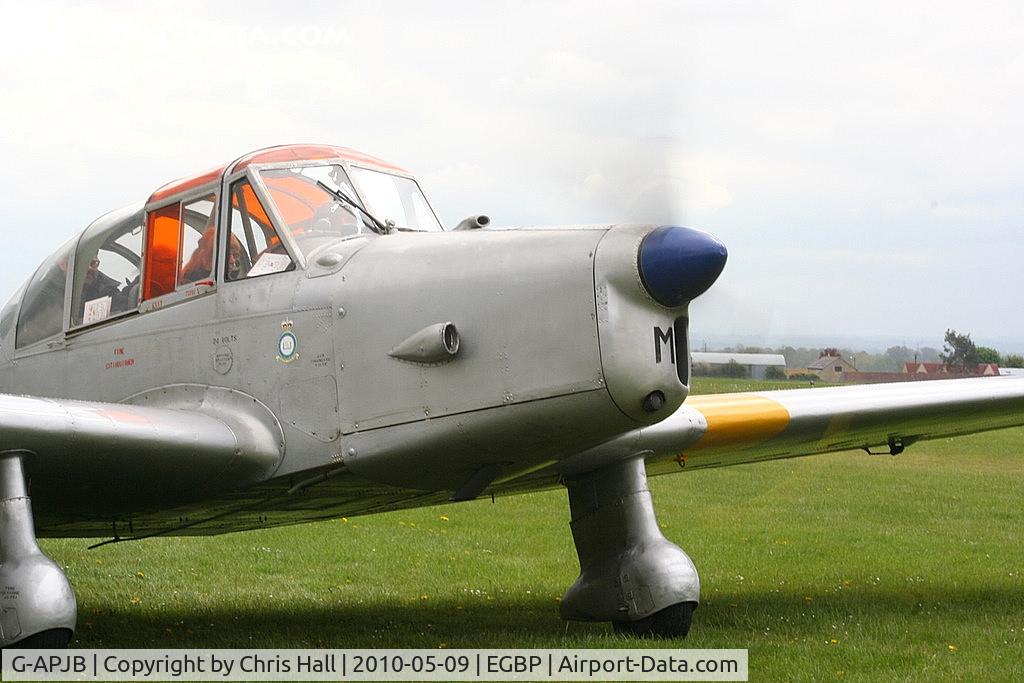 G-APJB, 1948 Percival P-40 Prentice T1 C/N PAC-086, at the Great Vintage Flying Weekend