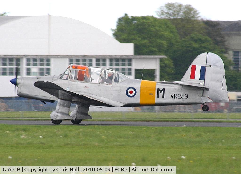 G-APJB, 1948 Percival P-40 Prentice T1 C/N PAC-086, at the Great Vintage Flying Weekend