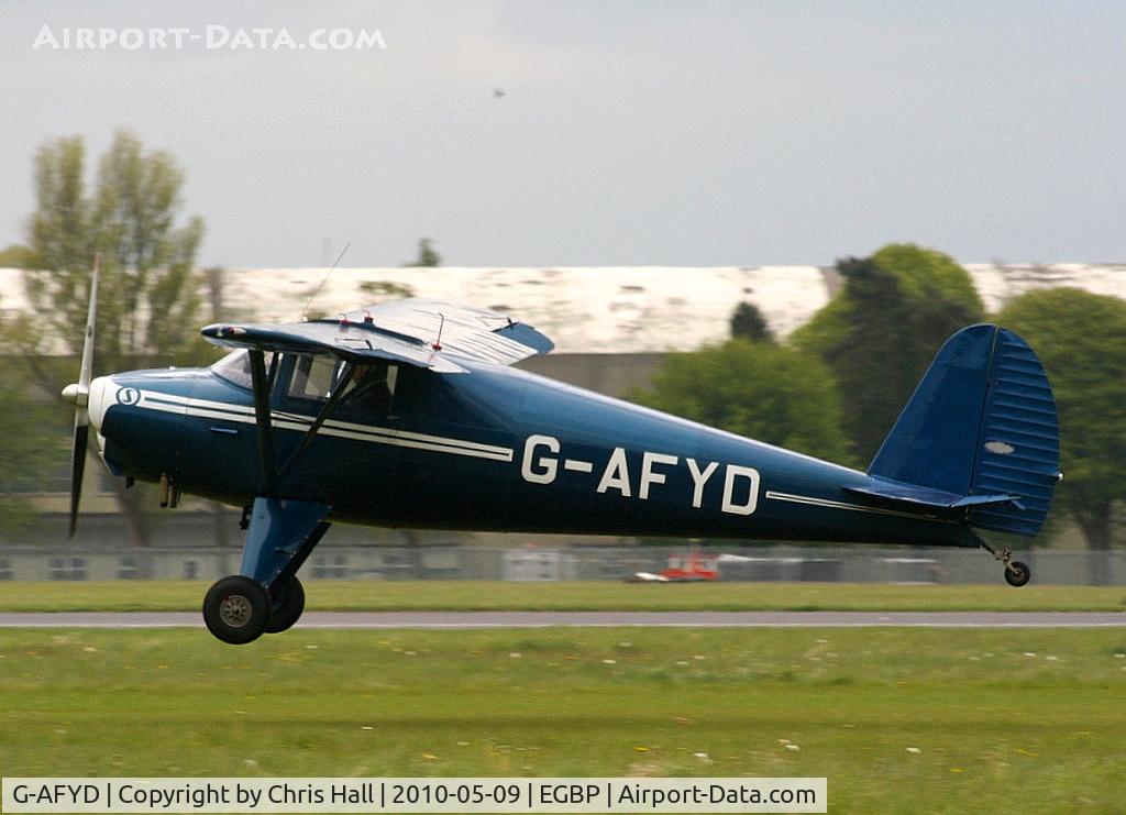 G-AFYD, 1939 Luscombe 8E Silvaire Silvaire C/N 1044, at the Great Vintage Flying Weekend