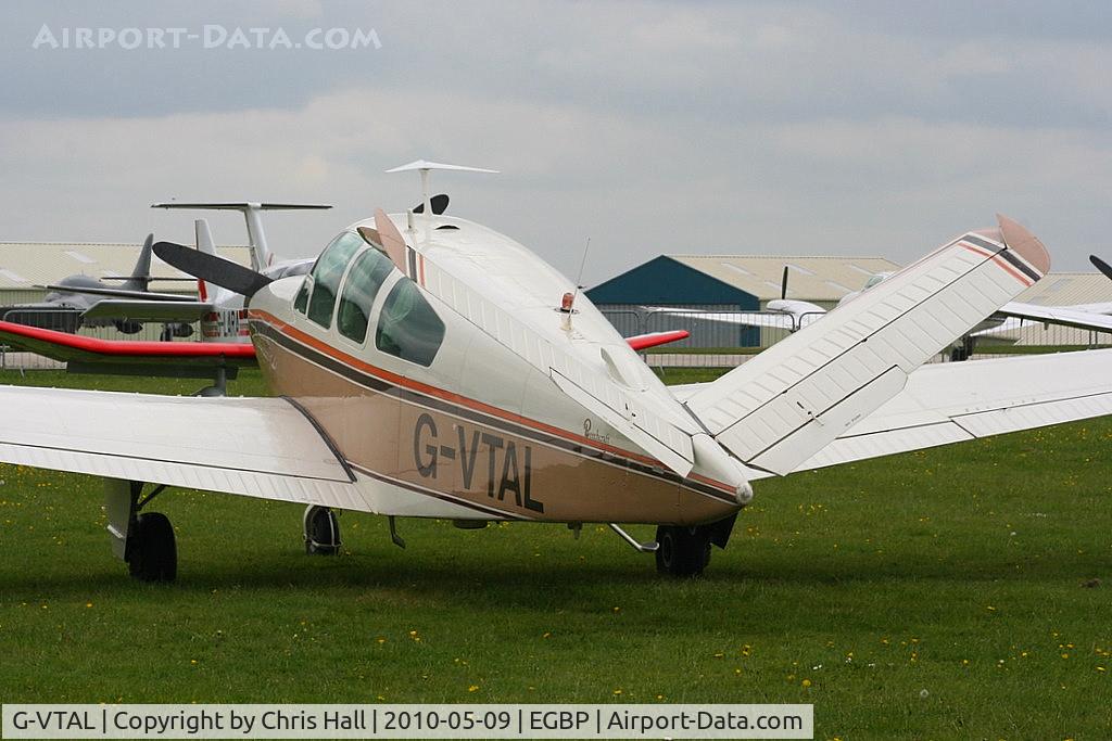 G-VTAL, 1965 Beech V35 Bonanza C/N D-7978, at the Great Vintage Flying Weekend