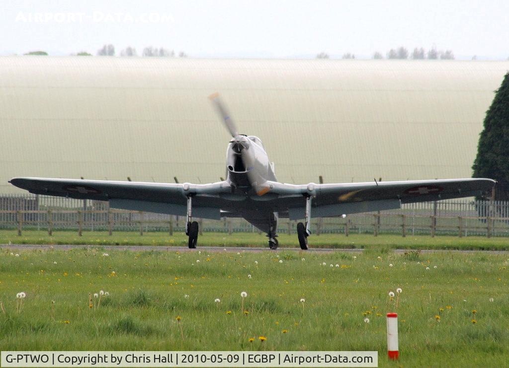 G-PTWO, 1946 Pilatus P2-05 C/N 600-30, at the Great Vintage Flying Weekend