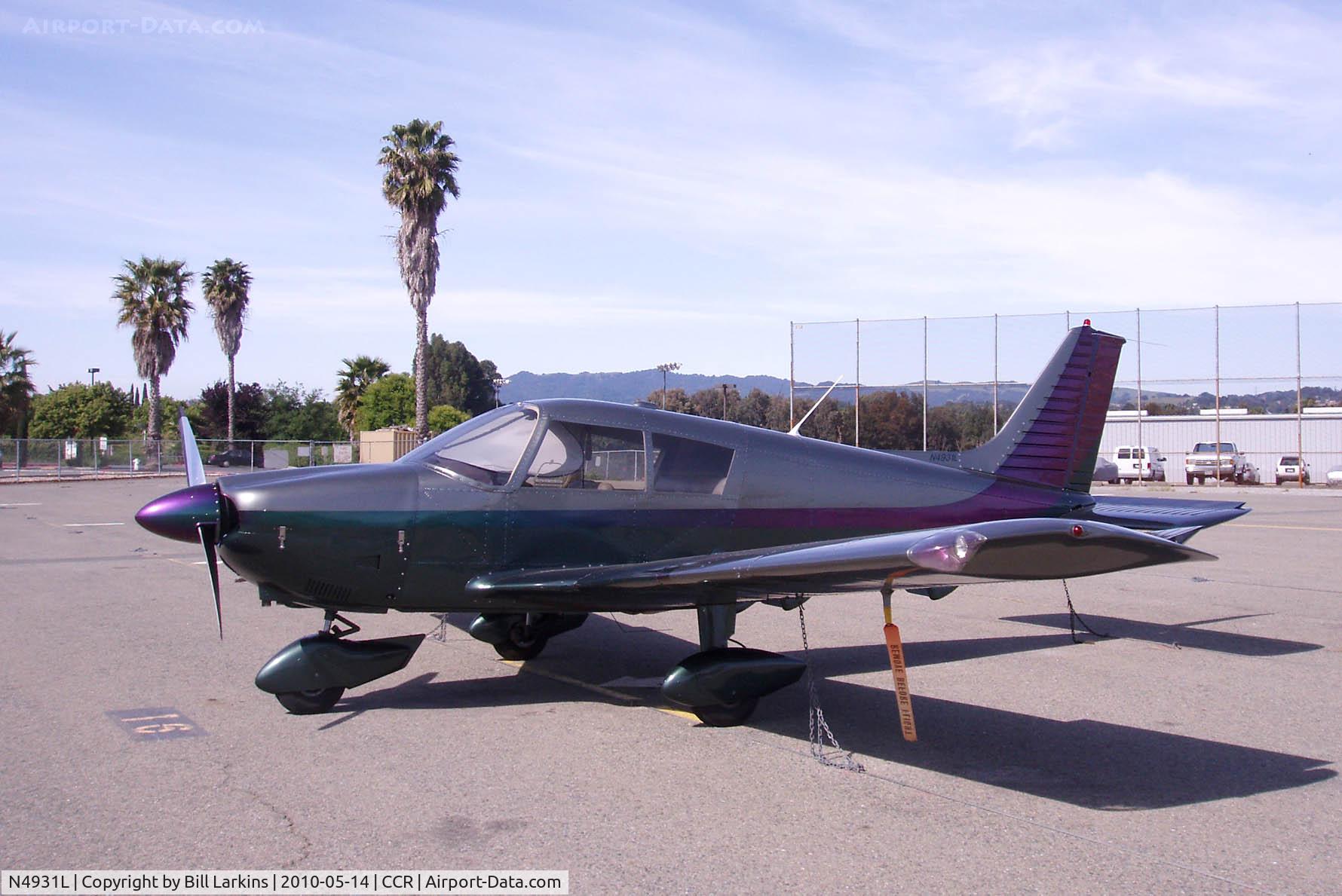 N4931L, 1967 Piper PA-28-180 C/N 28-4299, Visitor