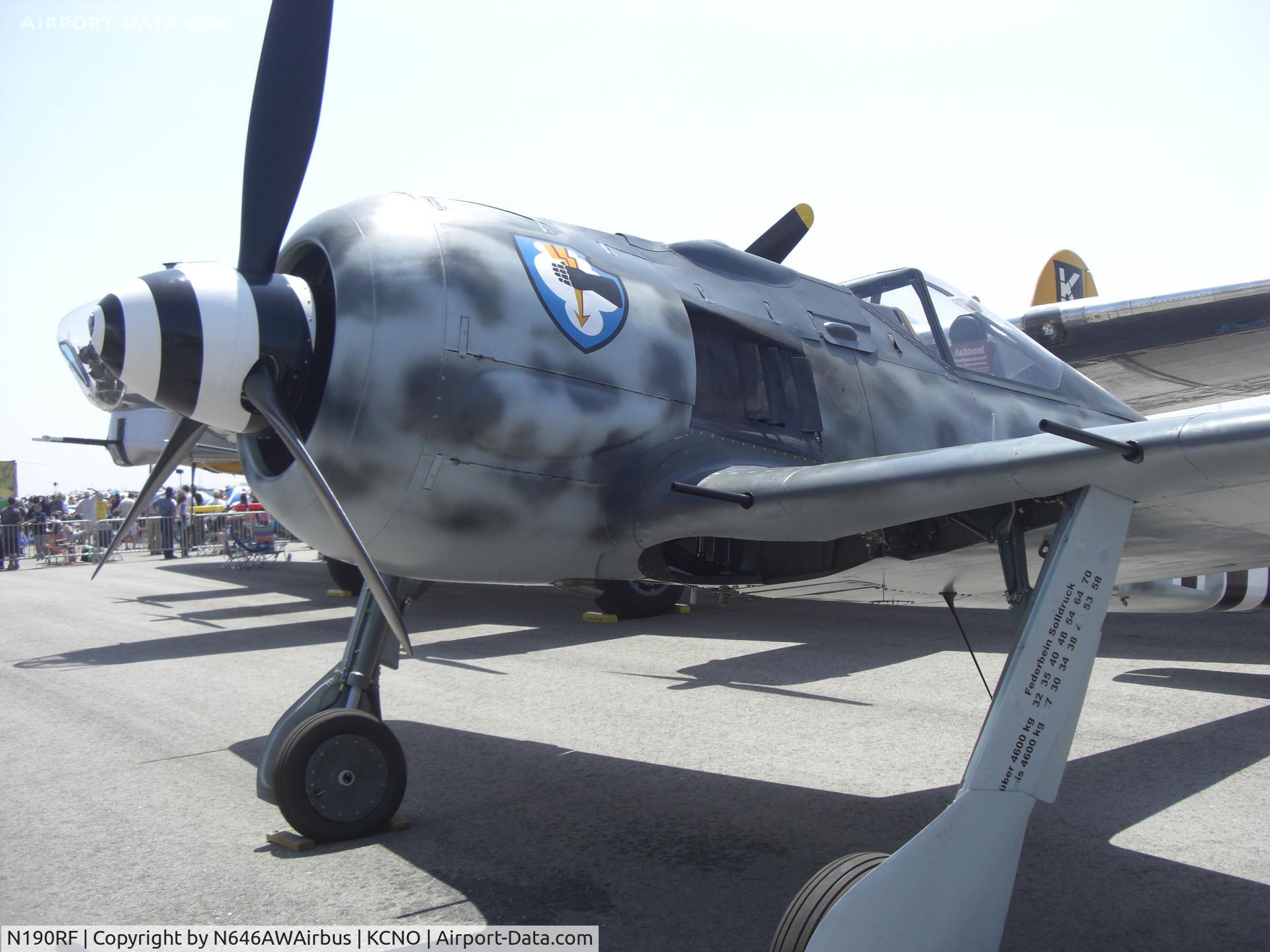 N190RF, Focke-Wulf Fw-190A-9 C/N 980 574, Chino Airshow 2010