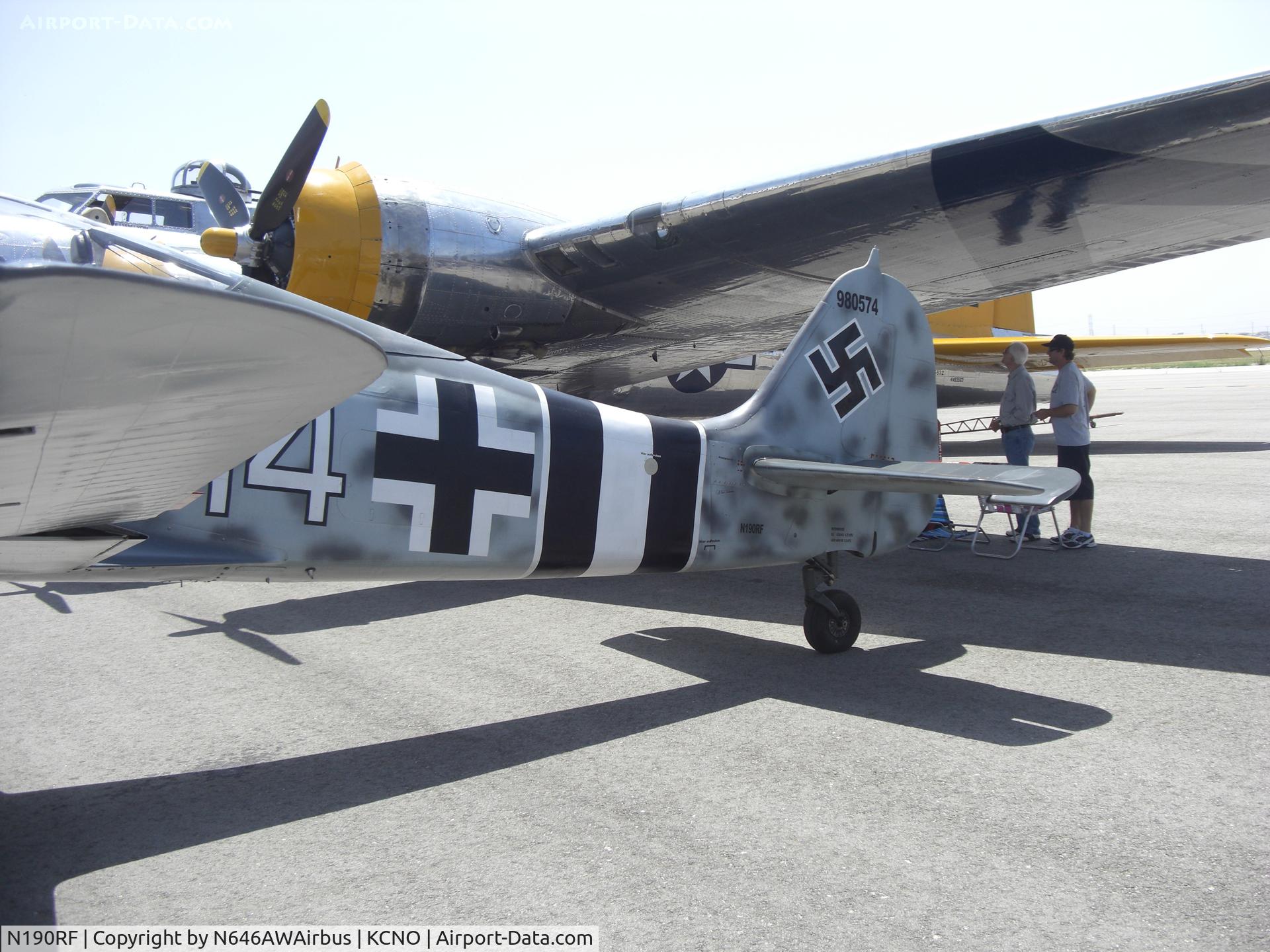 N190RF, Focke-Wulf Fw-190A-9 C/N 980 574, Chino Airshow 2010