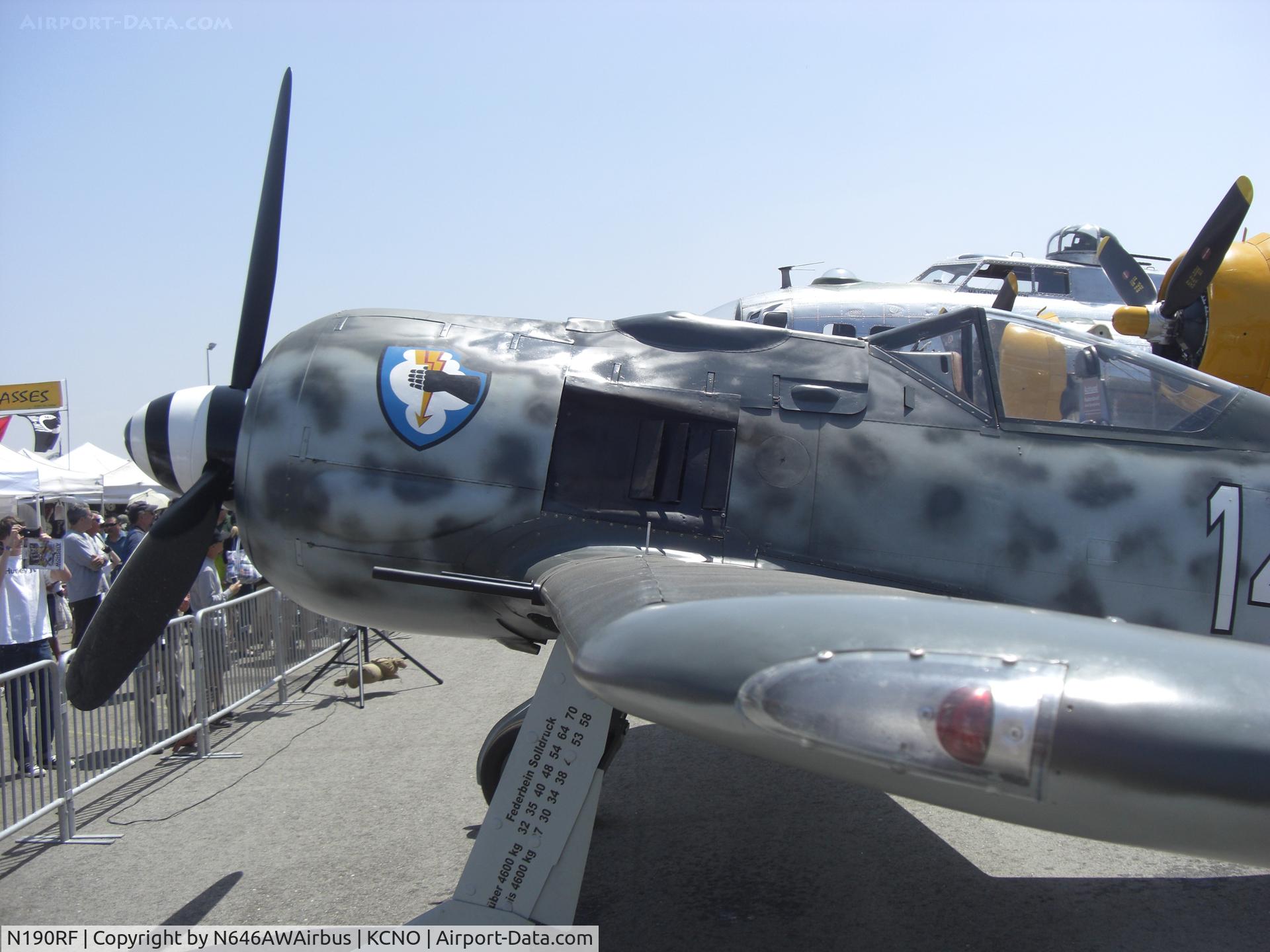 N190RF, Focke-Wulf Fw-190A-9 C/N 980 574, Chino Airshow 2010