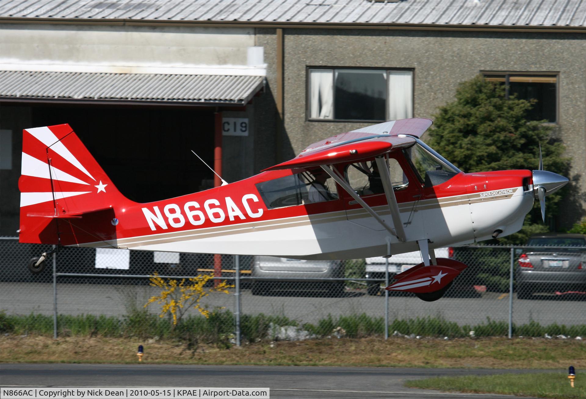 N866AC, 2000 American Champion 8KCAB Super Decathlon C/N 866-2000, KPAE
