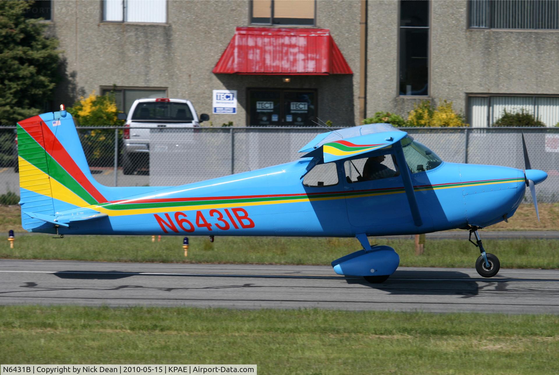 N6431B, 1957 Cessna 172 C/N 29631, KPAE