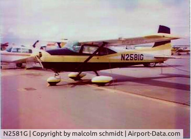 N2581G, 1959 Cessna 182B Skylane C/N 51881, aircraft