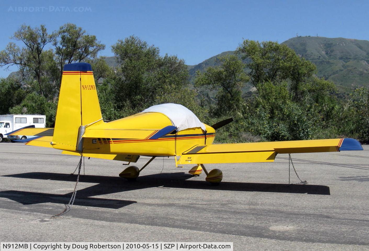 N912MB, 2004 Vans RV-9A C/N 90112, 2004 Nauman VAN's RV-9A, Lycoming O-320-D1A 160 Hp