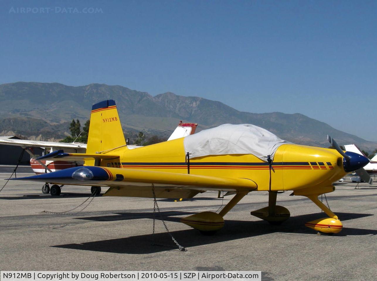 N912MB, 2004 Vans RV-9A C/N 90112, 2004 Nauman VAN's RV-9A, Lycoming O-320-D1A 160 Hp