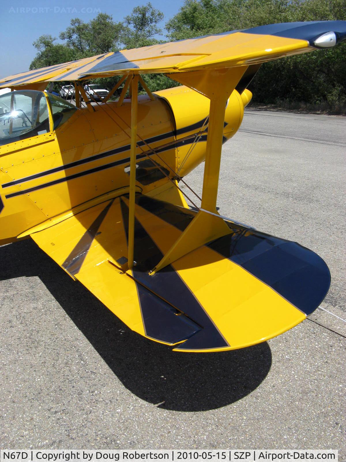 N67D, 1972 Pitts S-1 Special C/N 1333514, 1972 PITTS SPECIAL S-1, Lycoming O-360-A1D 180 Hp, four ailerons for high roll rate