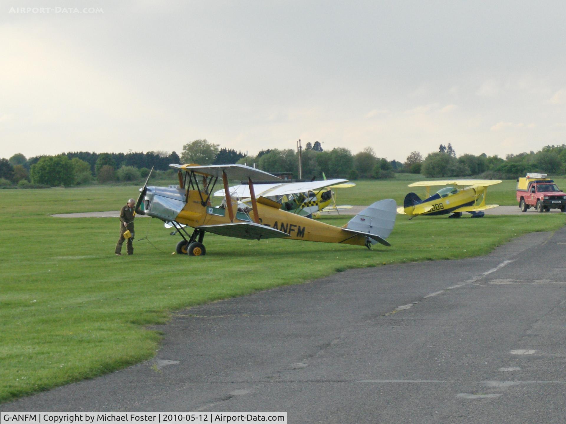 G-ANFM, 1941 De Havilland DH-82A Tiger Moth II C/N 83604, At White Waltham