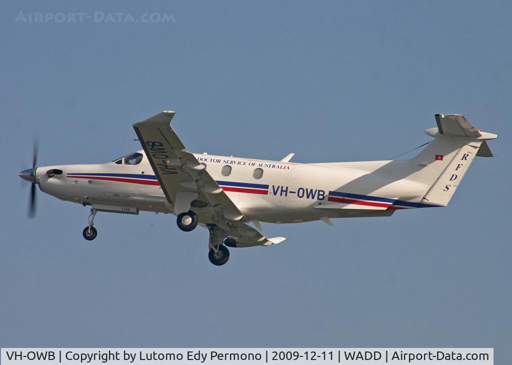 VH-OWB, 2009 Pilatus PC-12/47E C/N 1104, Royal Flight Doctor Service