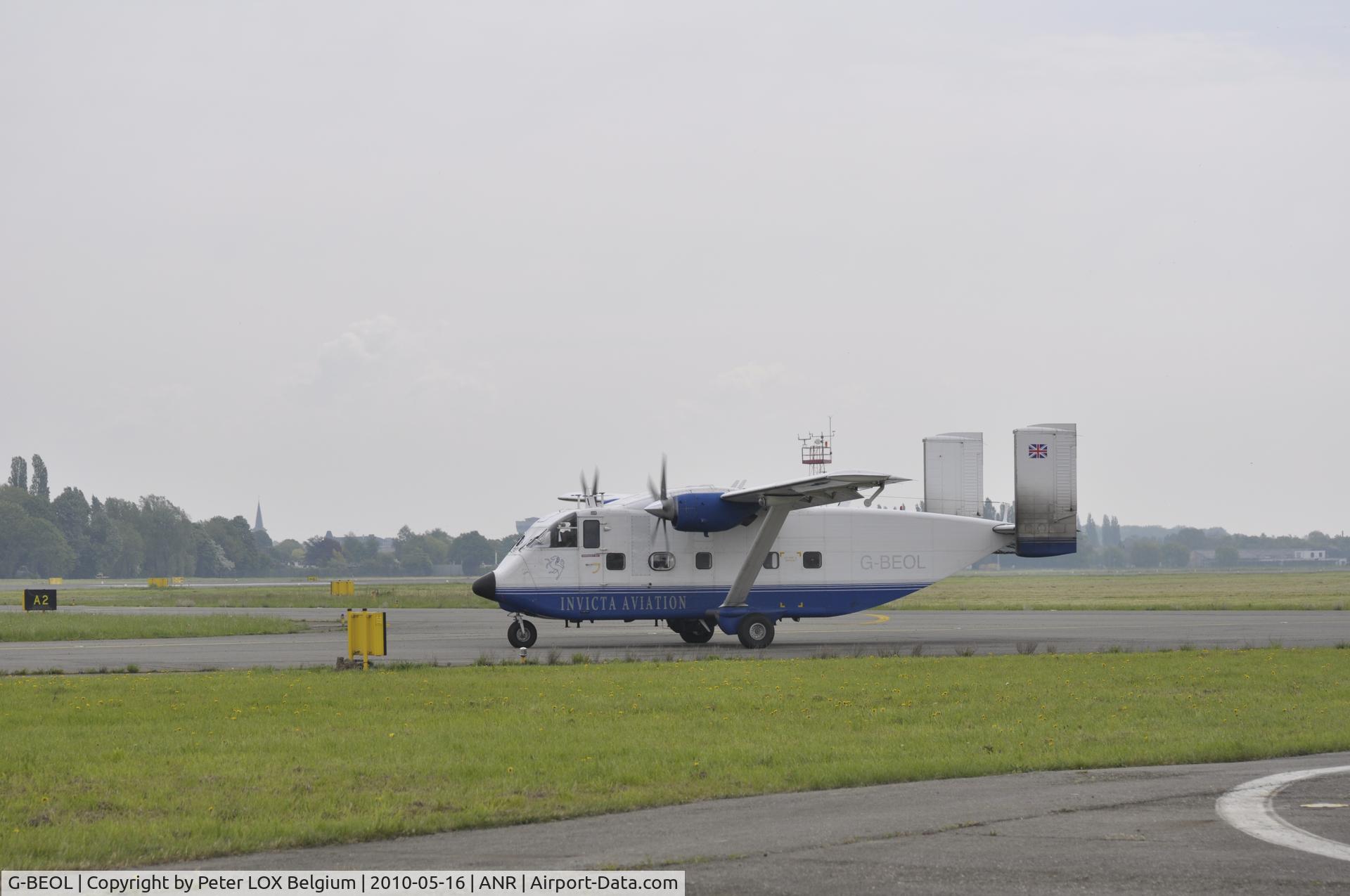 G-BEOL, 1977 Short SC-7 Skyvan 3-100 C/N SH.1954, at Stampe & Vertongen airshow Antwerp may 2010
