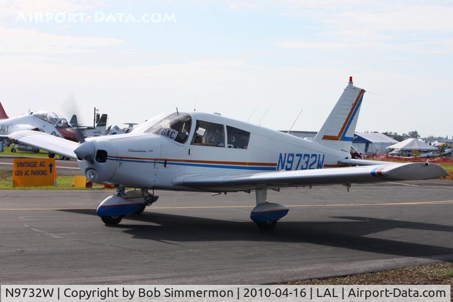 N9732W, 1967 Piper PA-28-140 C/N 28-23212, Sun N Fun 2010