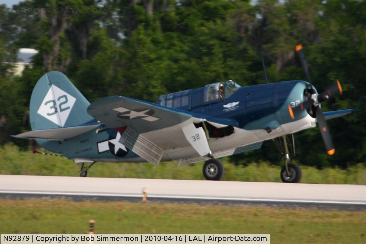 N92879, 1944 Curtiss SB2C-5 Helldiver C/N 83725, Sun N Fun 2010