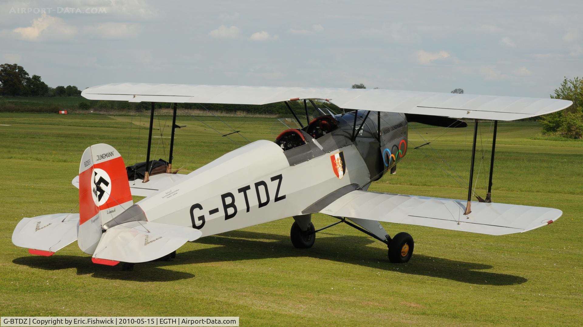 G-BTDZ, 1957 CASA 1-131E Jungmann C/N 2104, 2. G-BTDZ at Shuttleworth May Sunset Air Display