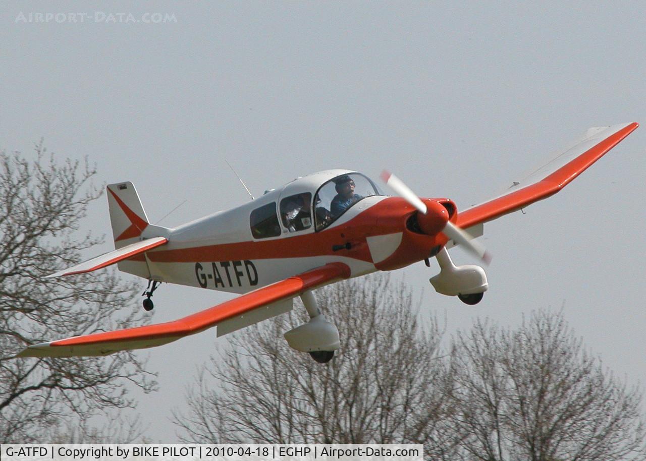 G-ATFD, 1962 Jodel DR-1050 Ambassadeur C/N 311, FINALS RWY 26