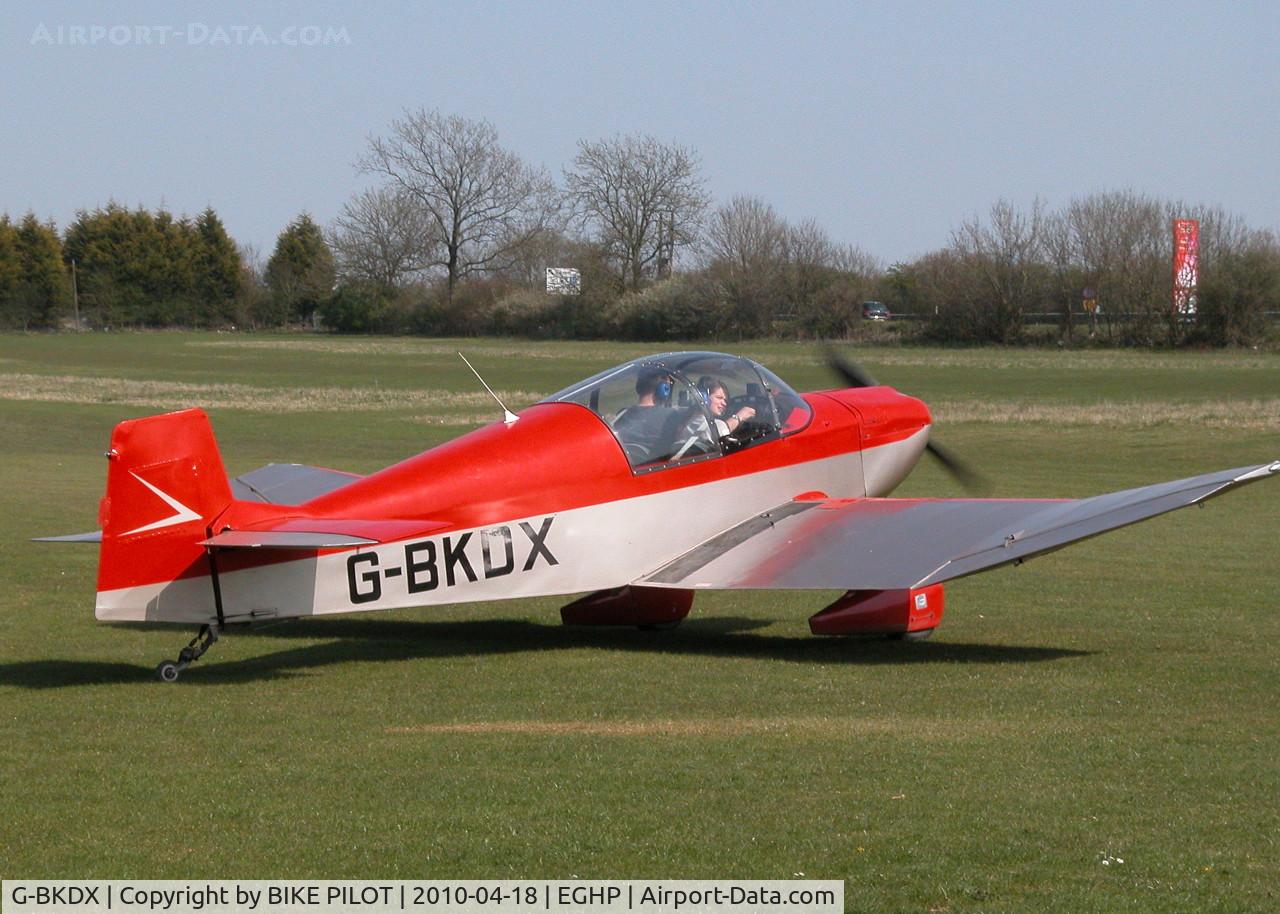 G-BKDX, 1960 SAN Jodel DR-1050 Ambassadeur C/N 55, TAXYING TO RWY 26
