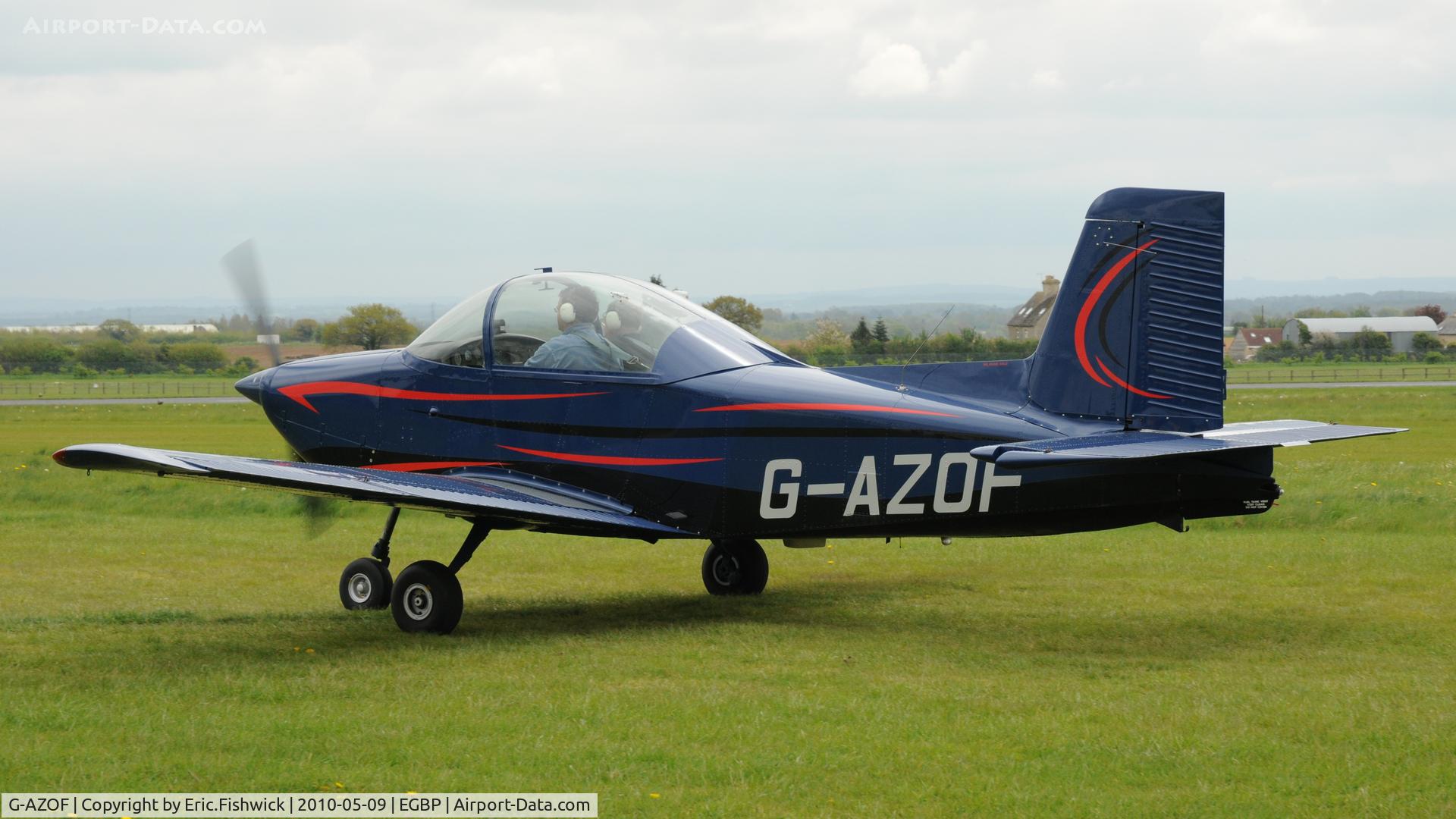 G-AZOF, 1972 AESL Glos-Airtourer Super 150/T5 C/N A549, 1. G-AZOF at Kemble Airport (Great Vintage Flying Weekend)