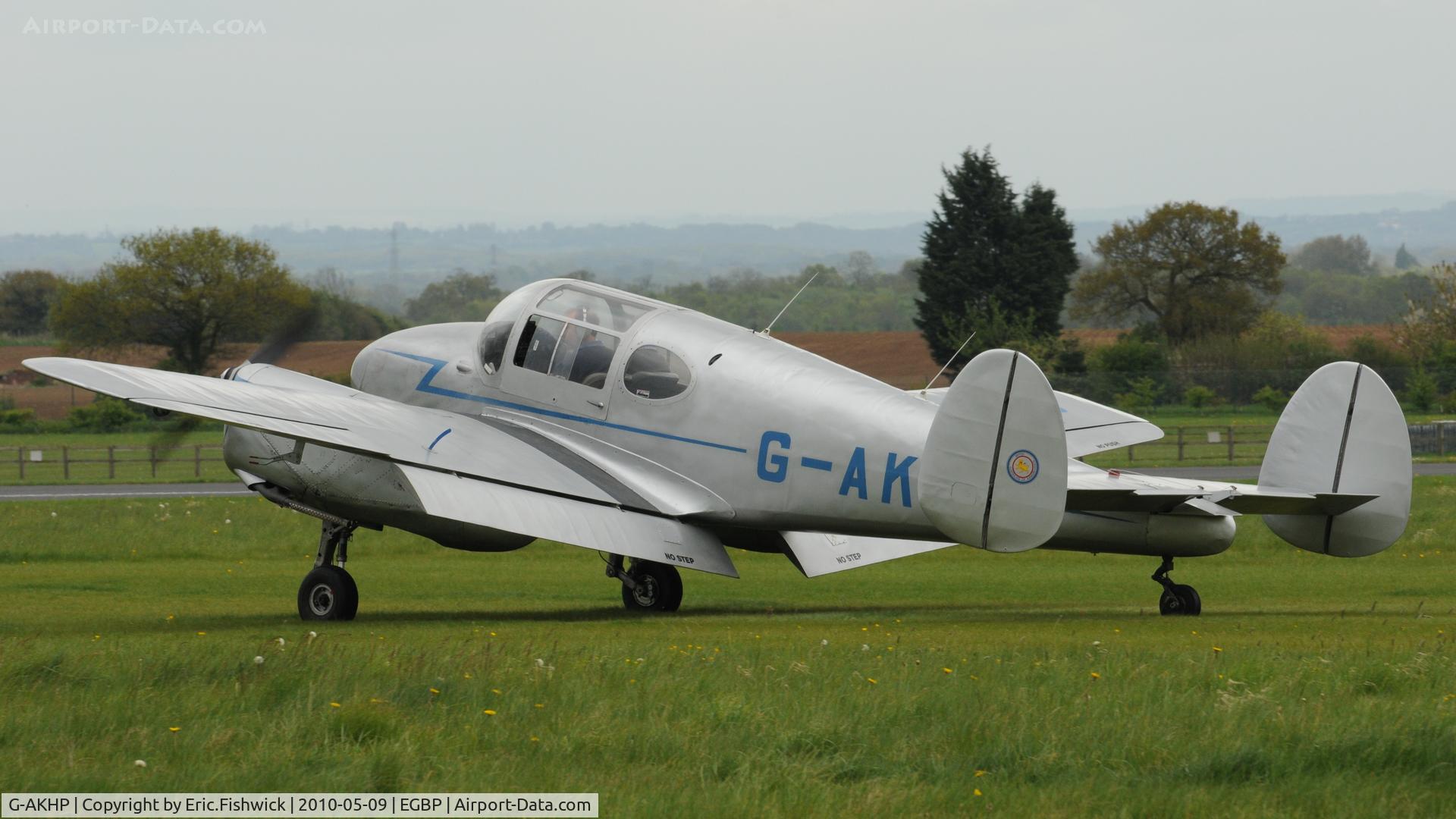 G-AKHP, 1947 Miles M65 Gemini 1A C/N 6519, 1. G-AKHP at Kemble Airport (Great Vintage Flying Weekend)