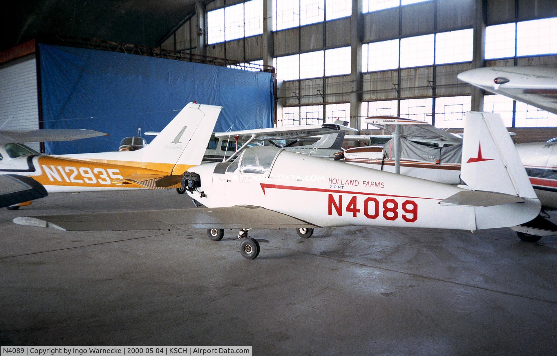 N4089, 1952 Mooney M-18LA C/N 128, Mooney M.18LA Mite at Schenectady county airport