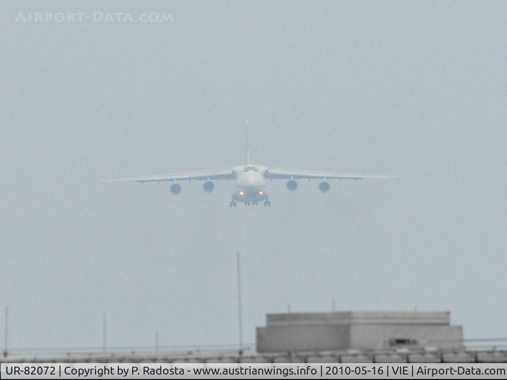 UR-82072, 1993 Antonov An-124-100 Ruslan C/N 9773053359136, Arrived from Oxford and will fly to DXB