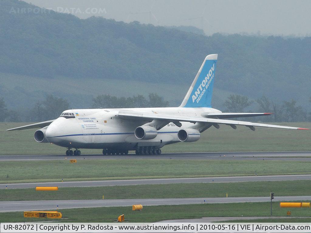 UR-82072, 1993 Antonov An-124-100 Ruslan C/N 9773053359136, Arrived from Oxford and will fly to DXB