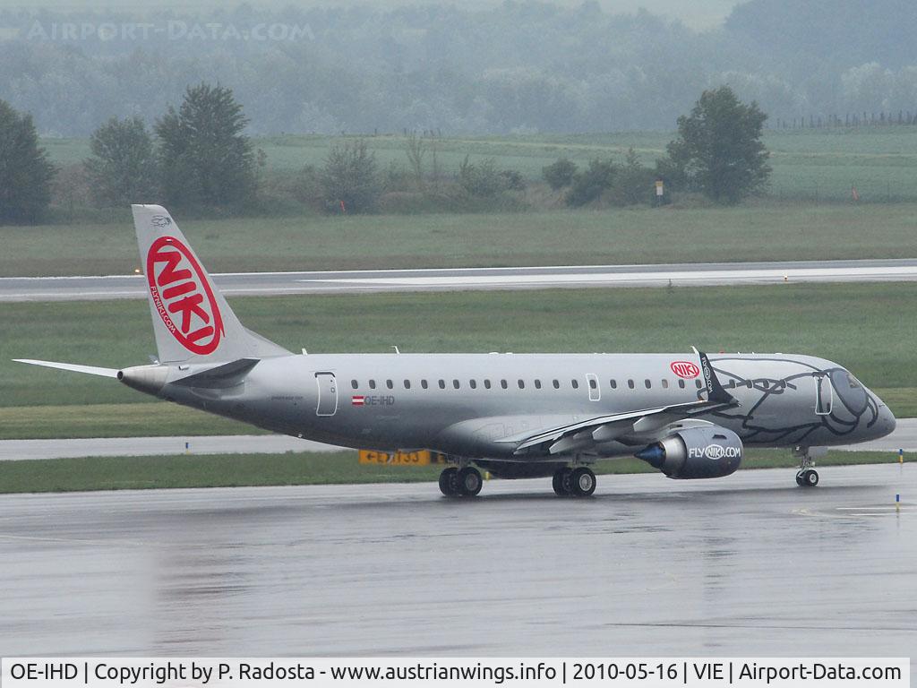 OE-IHD, 2010 Embraer E190 (ERJ-190-100) C/N 19000354, NIKI's newest Embraer E 190 - probably one of the first pictures of this plane