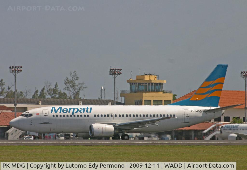 PK-MDG, 1994 Boeing 737-3Q8 C/N 26296, Merpati Nusantara Airlines