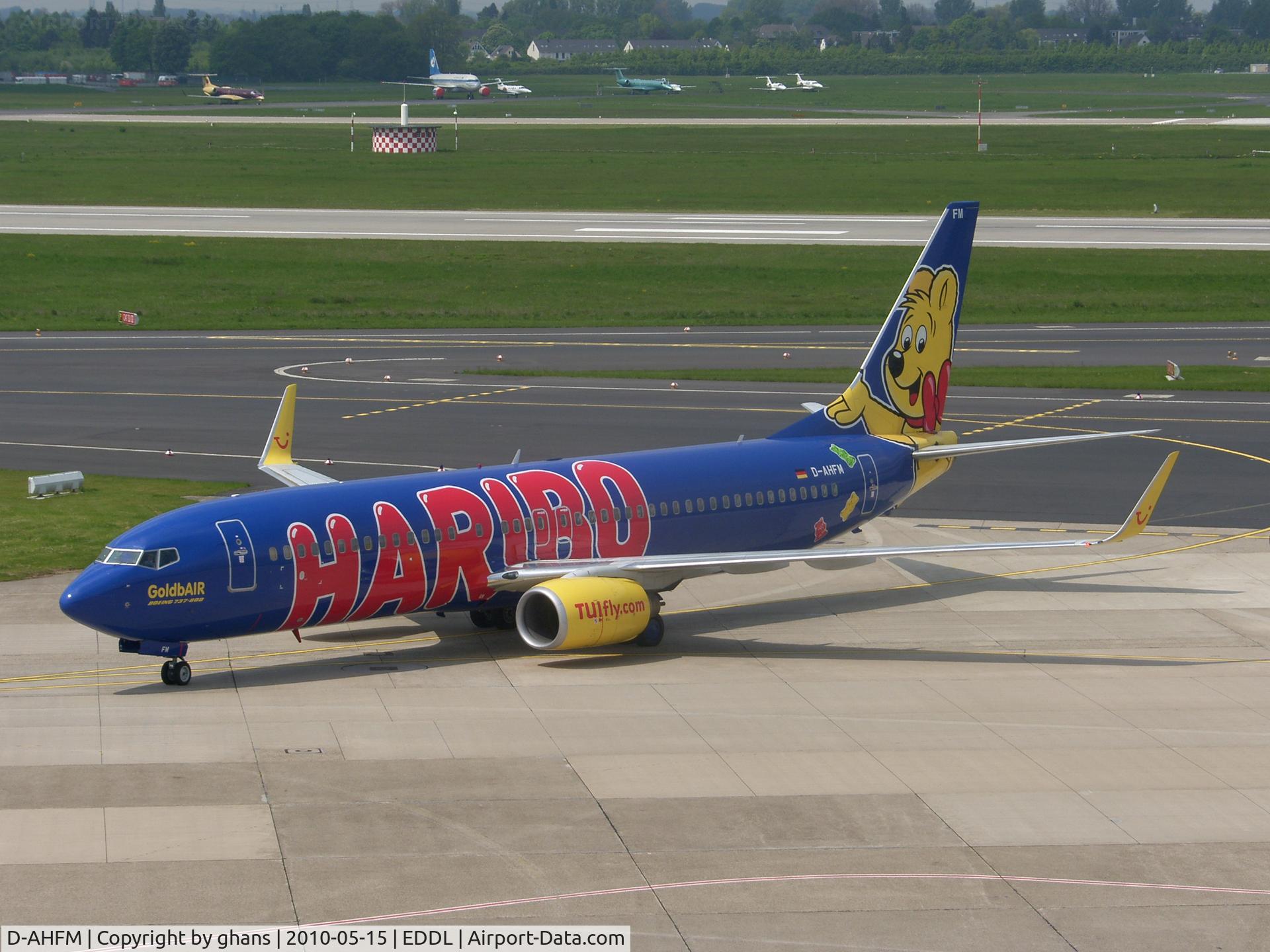 D-AHFM, 2000 Boeing 737-8K5 C/N 27986, Haribo colors