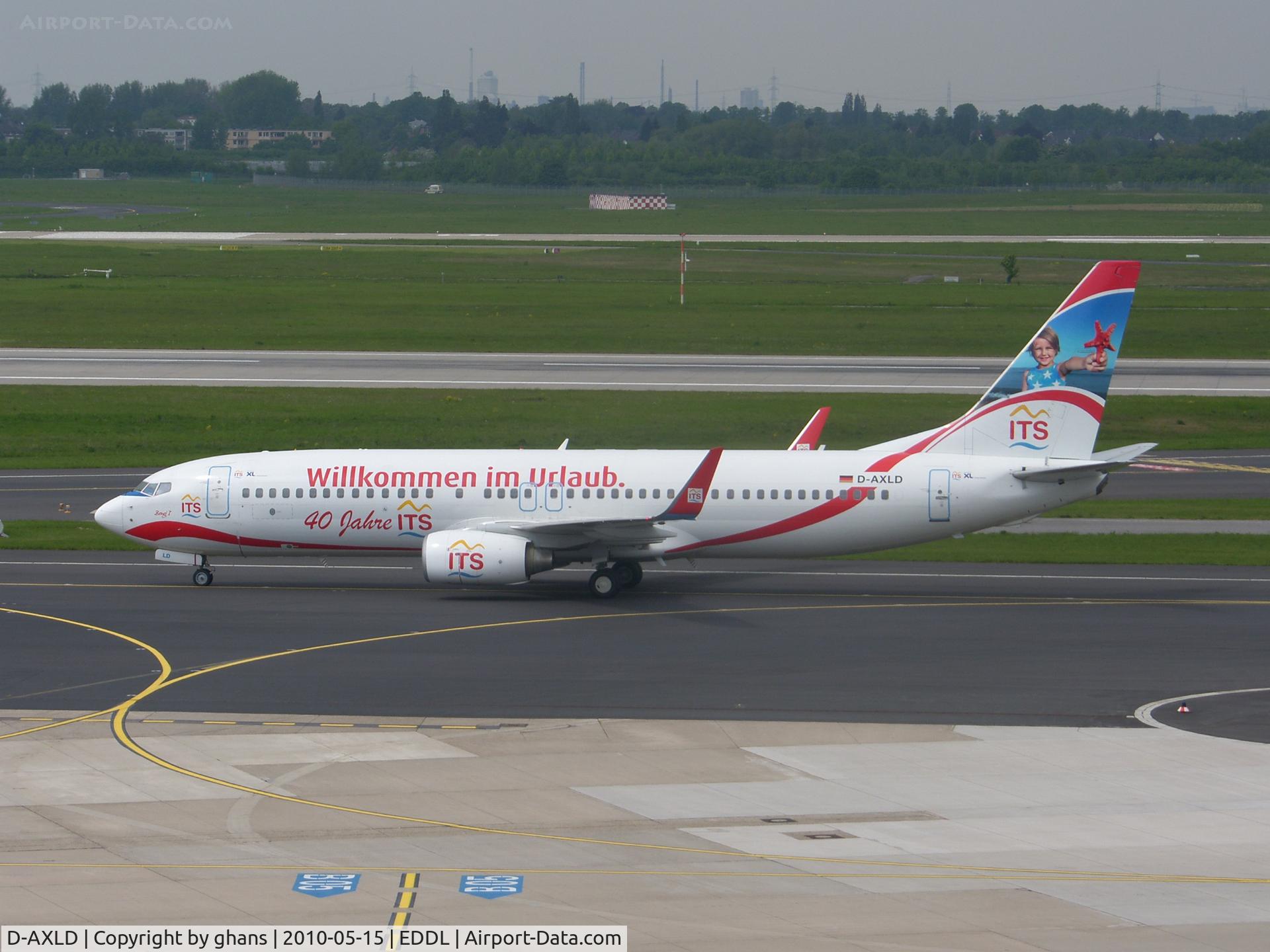 D-AXLD, 2007 Boeing 737-8FH C/N 35093, Xl Germany has 2 planes flying in special livery