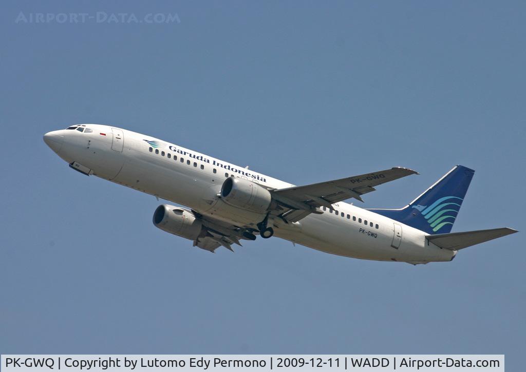 PK-GWQ, Boeing 737-4U3 C/N 25719, Garuda Indonesia