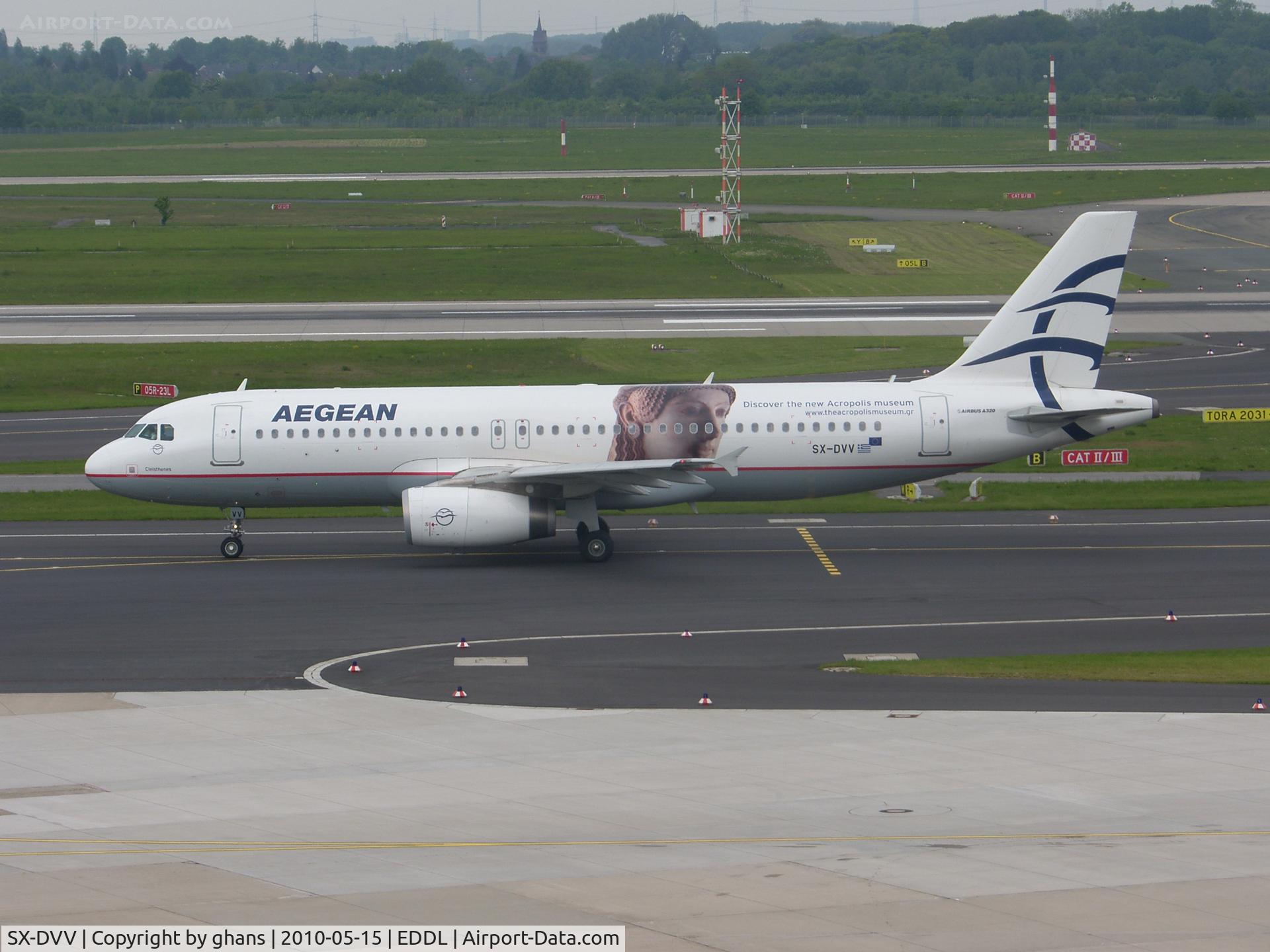 SX-DVV, 2009 Airbus A320-232 C/N 3773, Discover the new Acropolismuseum at Athens