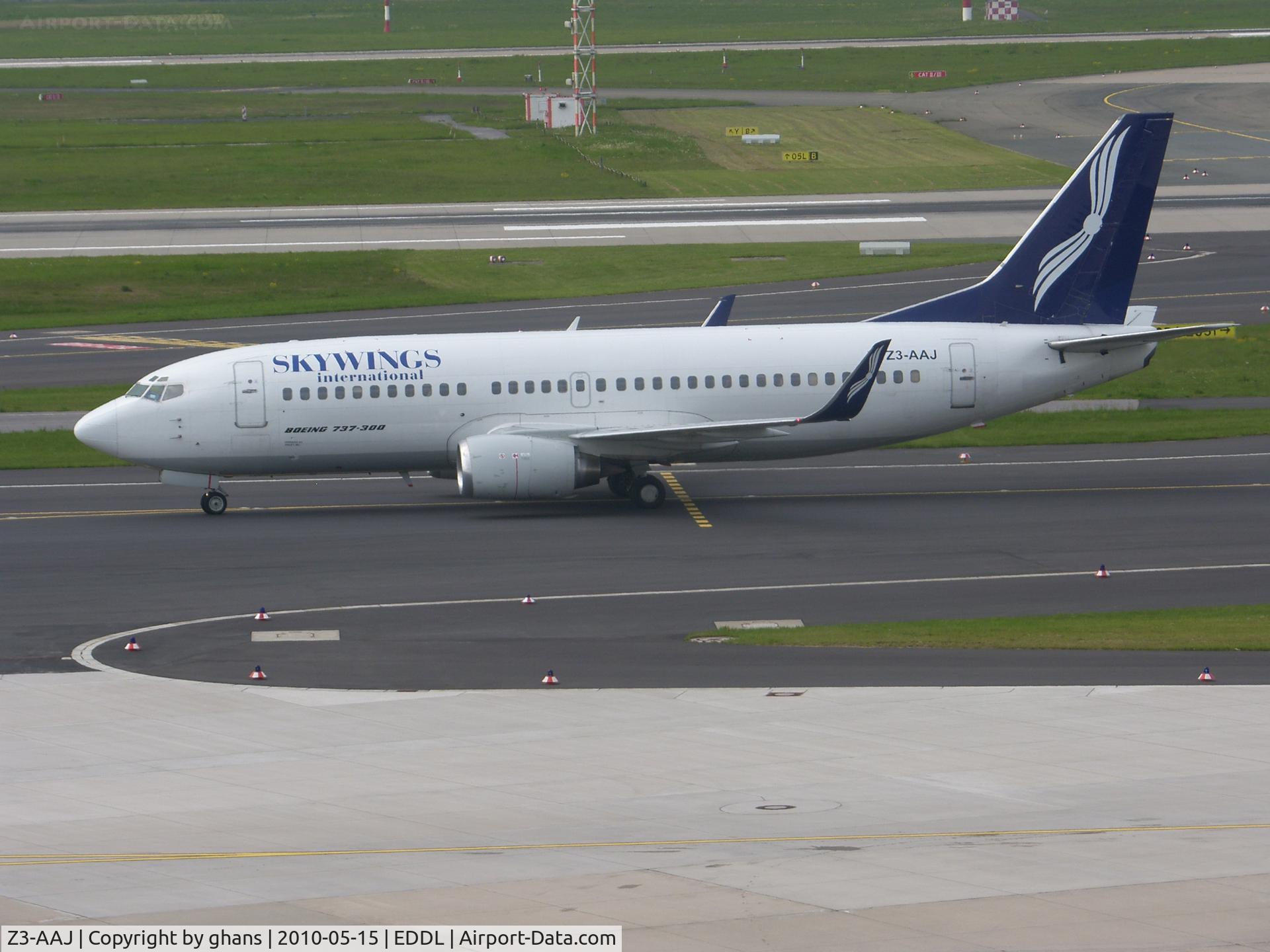 Z3-AAJ, 1987 Boeing 737-33A C/N 23827, Just arrived from Macedonia